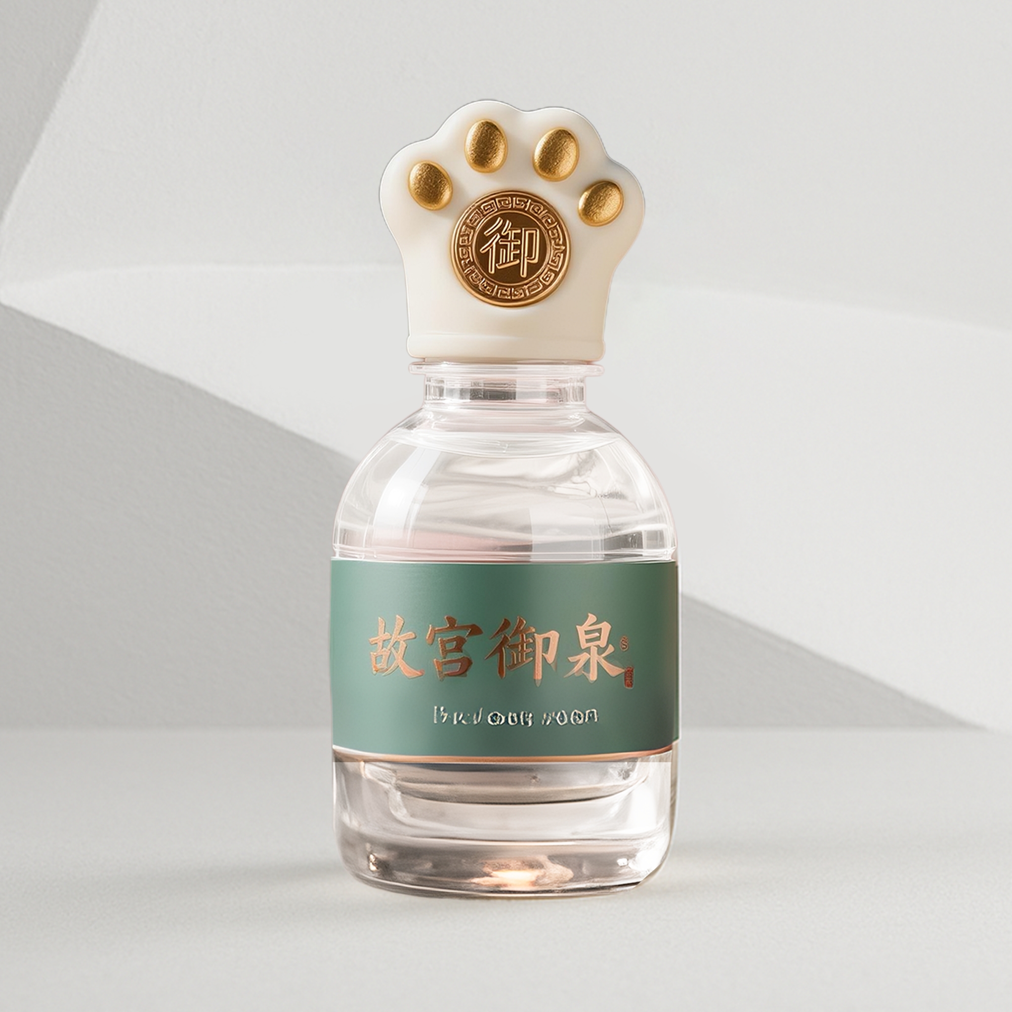 御猫饮水
